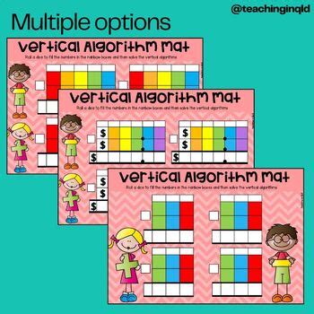 Image result for Vertical Algorithm Calculator Worksheets