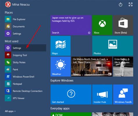 Image result for Action Center Tray Icon Windows 1.0