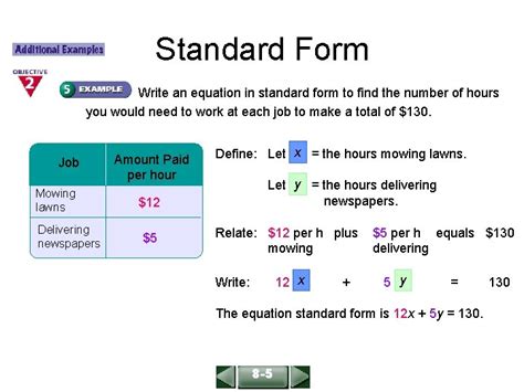 Image result for Standard Form and Interest Math
