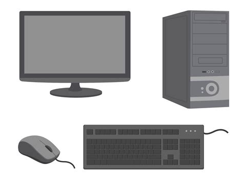 Image result for Personal Computer Components Clip Art