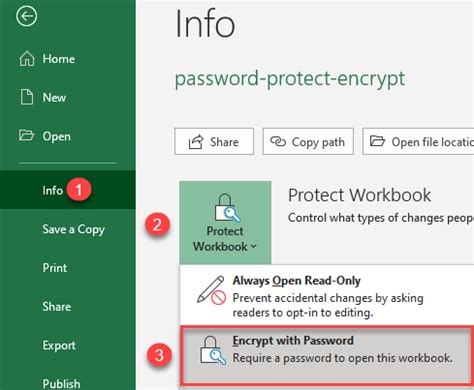 Image result for Encrypt Excel File with Password