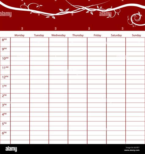 Image result for Weekly Time Management Chart