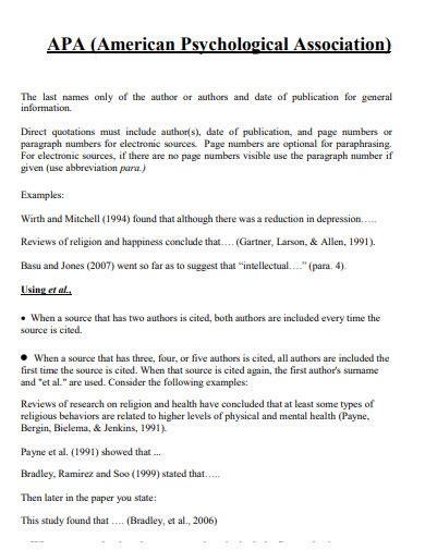 Image result for APA Style Introduction Paragraph