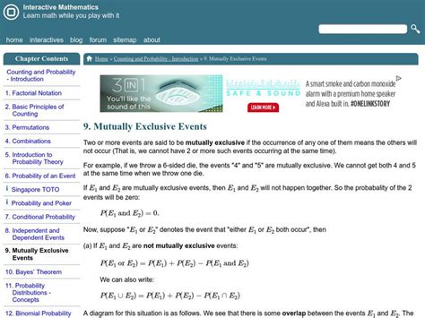 Image result for Mutually Exclusive Events Math Questions