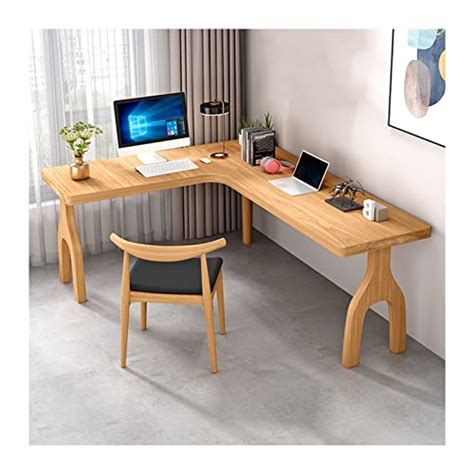 Image result for Solid Wood Computer Desk
