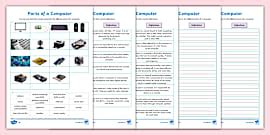 Image result for Computer Terms Worksheet