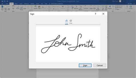 Image result for How to Sign Word Document Prepared By