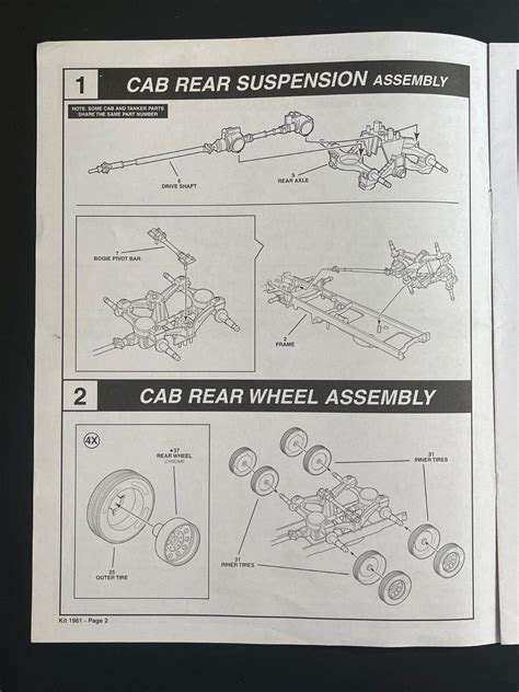 Monogram Model Instruction Sheets に対する画像結果