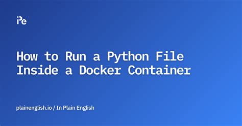 Image result for Docker Container Python
