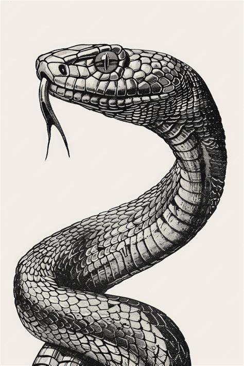 Snake Drawing Black and White に対する画像結果