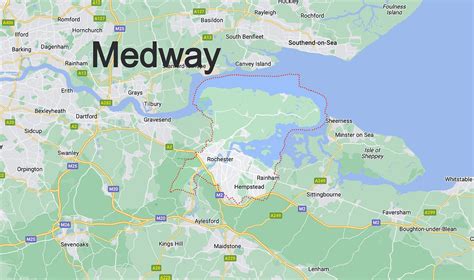 Toradh íomhá ar Medway Postcode Map