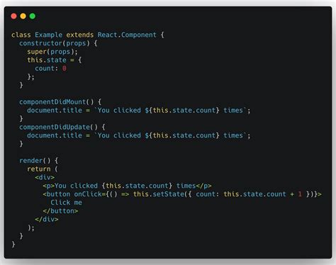 Class Component Syntax in React に対する画像結果