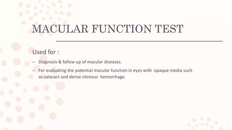 Image result for Macular Function Tests