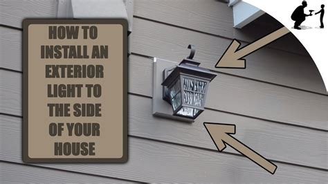 How to Install Outside Light On Vinyl Siding に対する画像結果