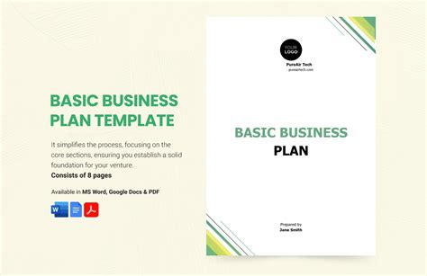 Image result for Business Plan Format Examples