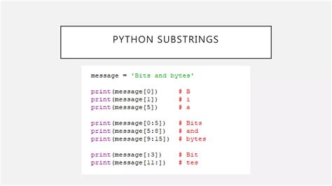 Image result for Substring Python Example