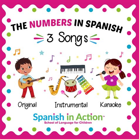The Numbers (Los Números) Original 3-in-1 Song in Spanish for Kids ...