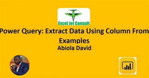 Toradh íomhá ar Power Query Extract