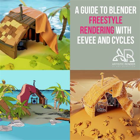 A guide to Blender freestyle rendering with Eevee and Cycles ...