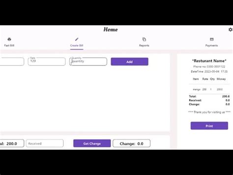 Toradh íomhá ar Flutter POS UI