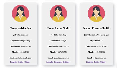 Image result for Responsive Profile Page HTML CSS