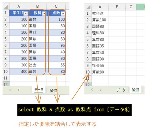 Excel SQLTool に対する画像結果