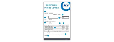 Invoice Sample PDF Commodity Codes に対する画像結果