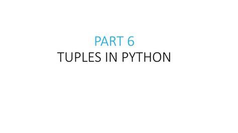 Image result for How Does Tuples Work in Python