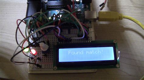 Image result for Arduino I2C LCD Fingerprint