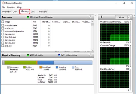 Afbeeldingsresultaten voor Check Memory Windows 10