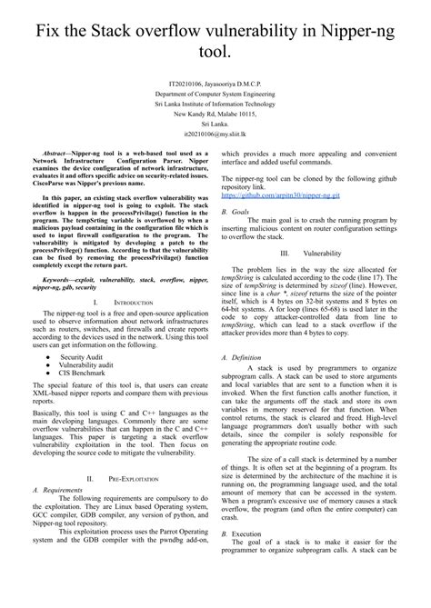 Image result for Stack Overflow Vulnerability