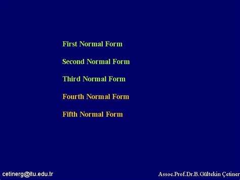 Image result for Fifth Normal Form