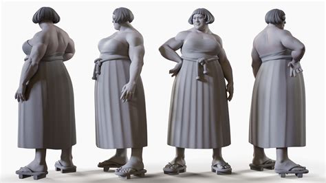 Toradh íomhá ar Stylised Character 3D