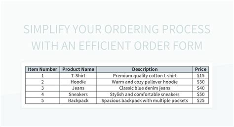 Image result for Order Process Template