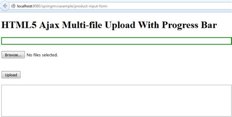 Multi-Threaded File Upload WinForm に対する画像結果