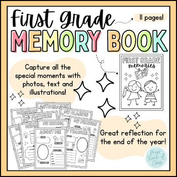 Image result for First Grade Memory Book