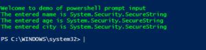 Image result for How to Make a PowerShell Script Store User Input