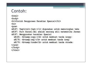 Image result for Contoh Elemen HTML