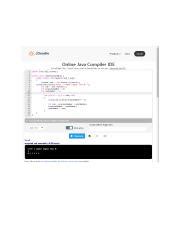 تصویر کا نتیجہ برائے Online Java Compiler IDE Jdoodle