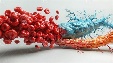 Image result for Human Capillary System Red Blue