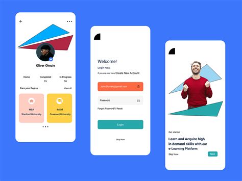 Learning Mode Mobile UI Design に対する画像結果