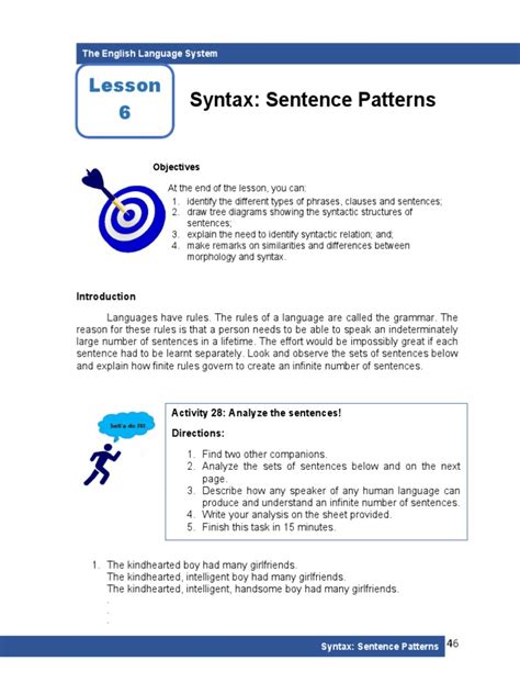 Image result for Syntactic Patterning