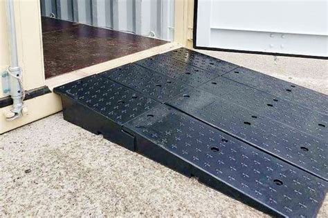 Image result for Shipping Container Ramp DIY
