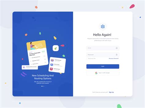 Toradh íomhá ar Dribble Form Design UI