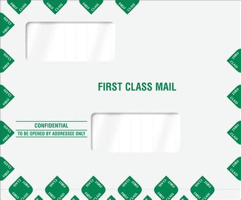 Image result for First Class Mail Green Envelope