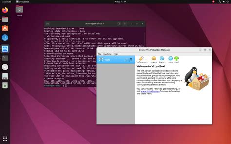 نتيجة الصورة لـ VirtualBox vs Ubuntu
