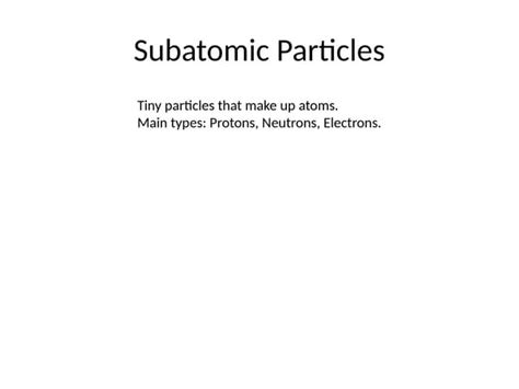 Afbeeldingsresultaten voor Grade 10 Subatomic Particles