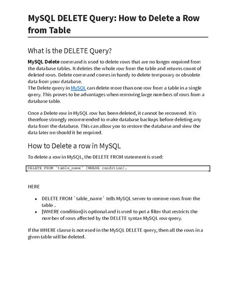 Image result for Delete All Data From Table SQL Query
