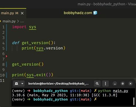 Toradh íomhá ar From Sys Import Exit in Python