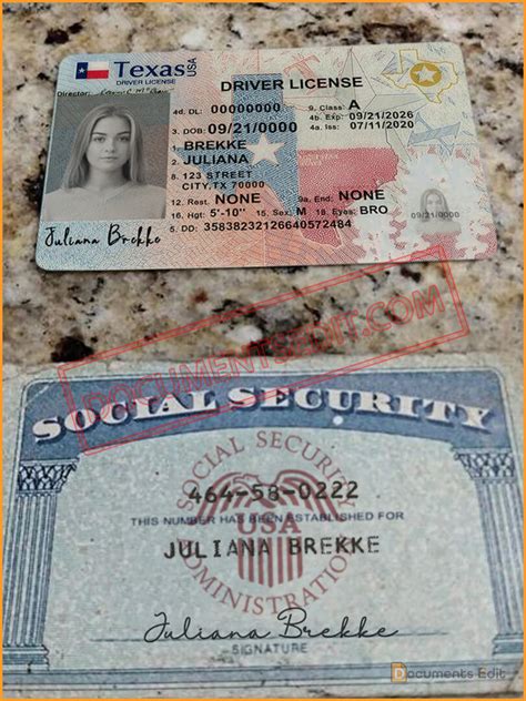 Image result for SSN On Drivers License